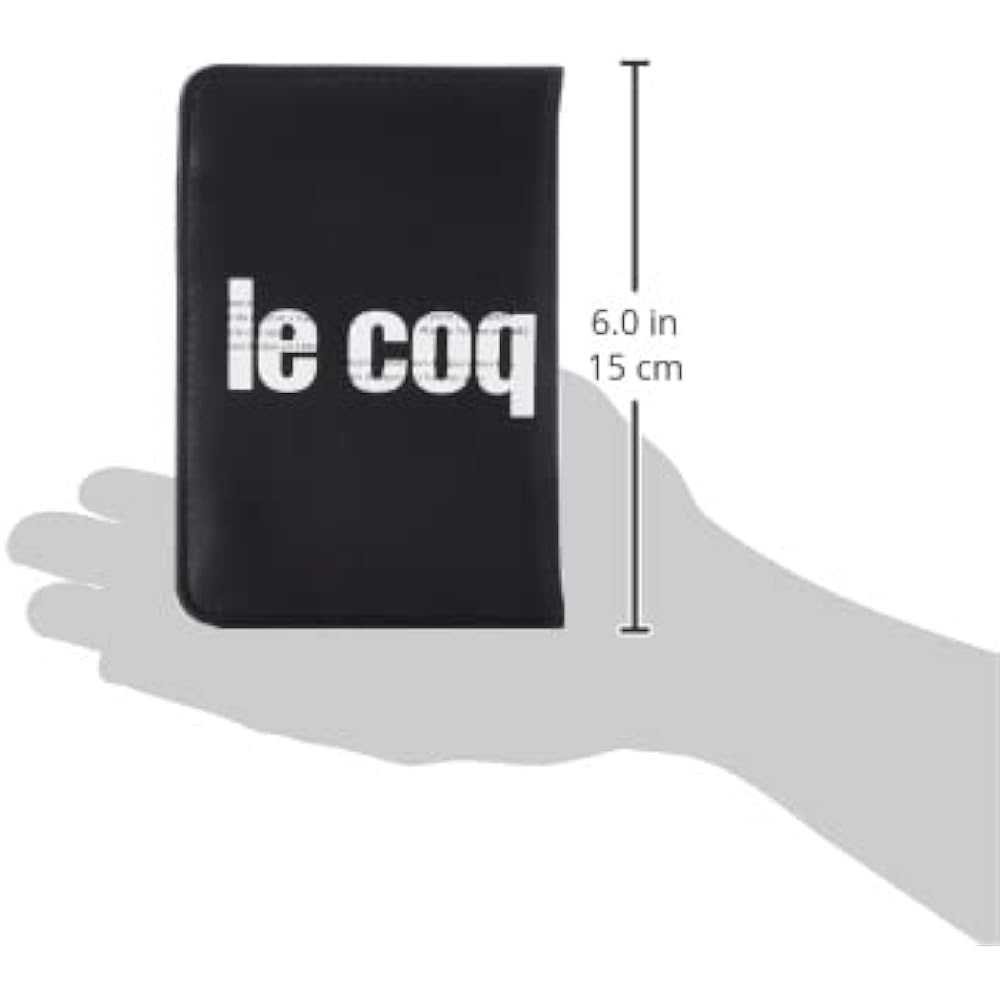 [Le Coq Sportif] Golf Scorecard Case Logo Design QQBTJX07 Men's