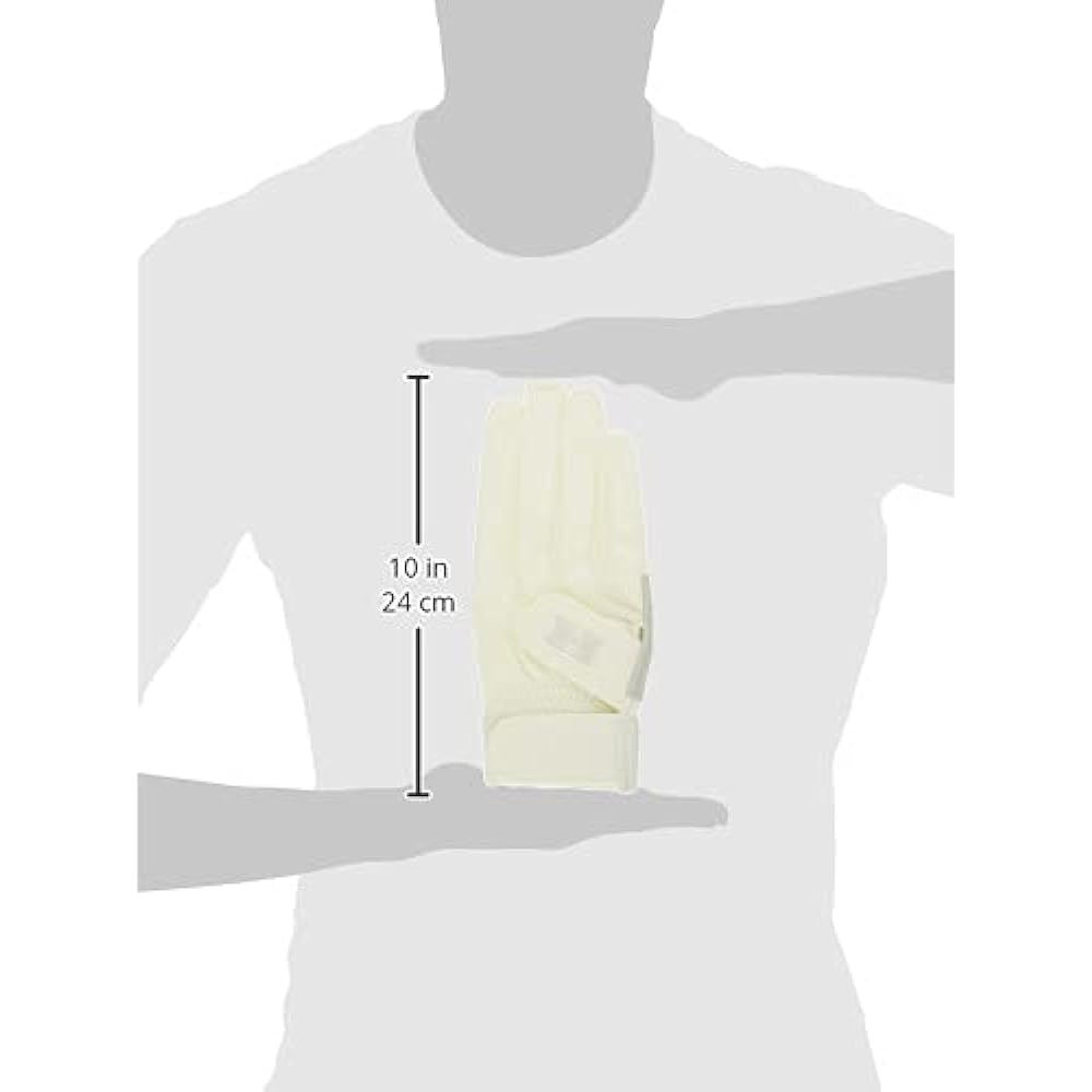 Hi-GOLD High school baseball compatible double band batting gloves (for both hands) YH-100W