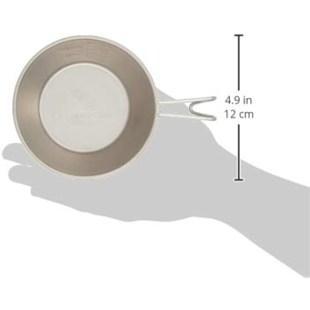 CAPTAIN STAG Titanium Shella Stacking Cup