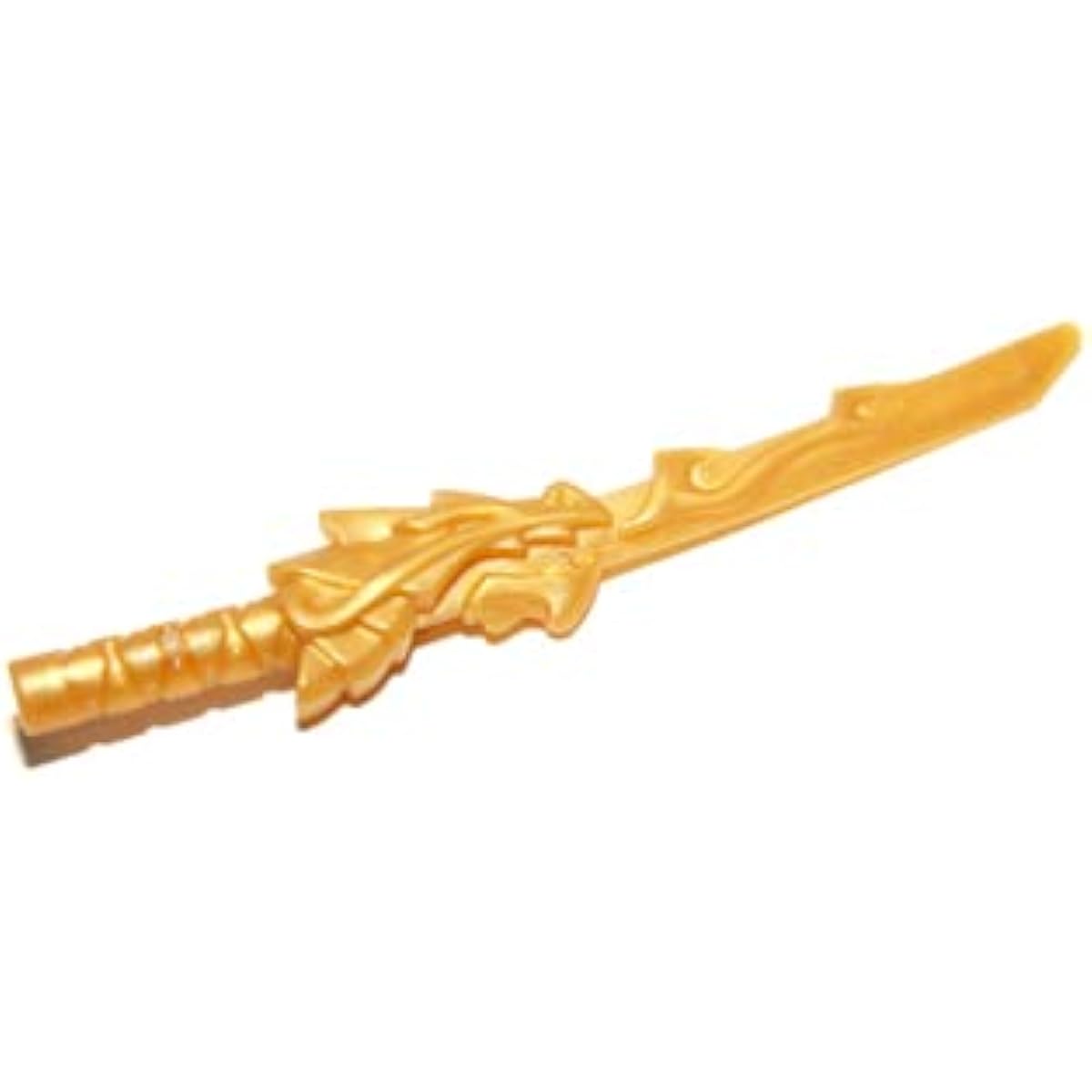 LEGO Ninjago Crystallized: Kai Golden Dragon Minifigure Fire Sword and Dragon Sword