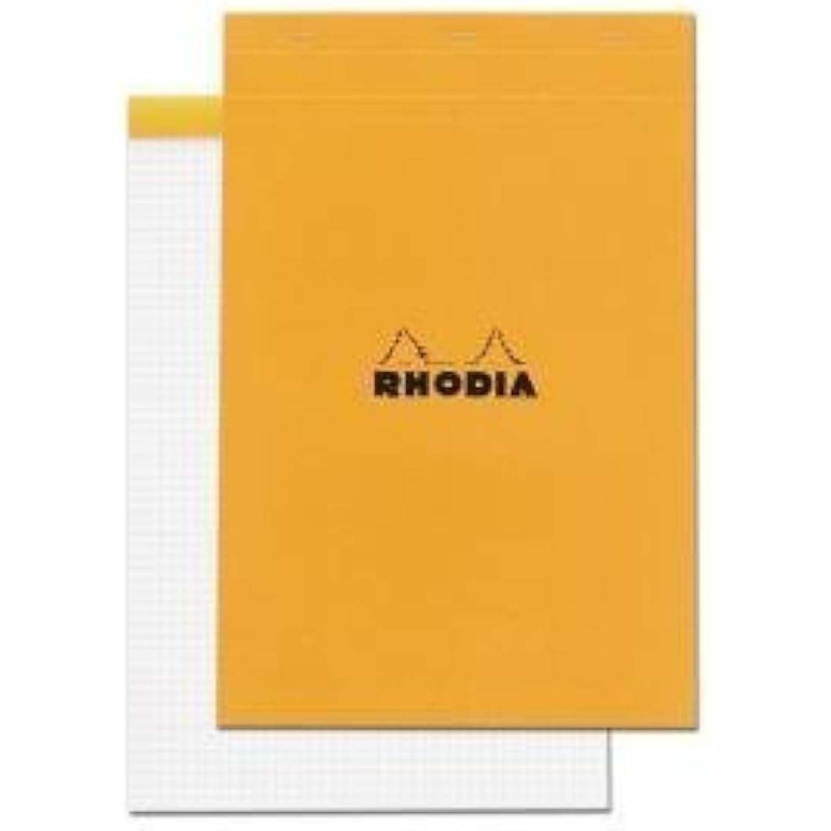 Rhodia No.19 8.25 x 12 80 Sheet Dotted Paper Pad, Orange