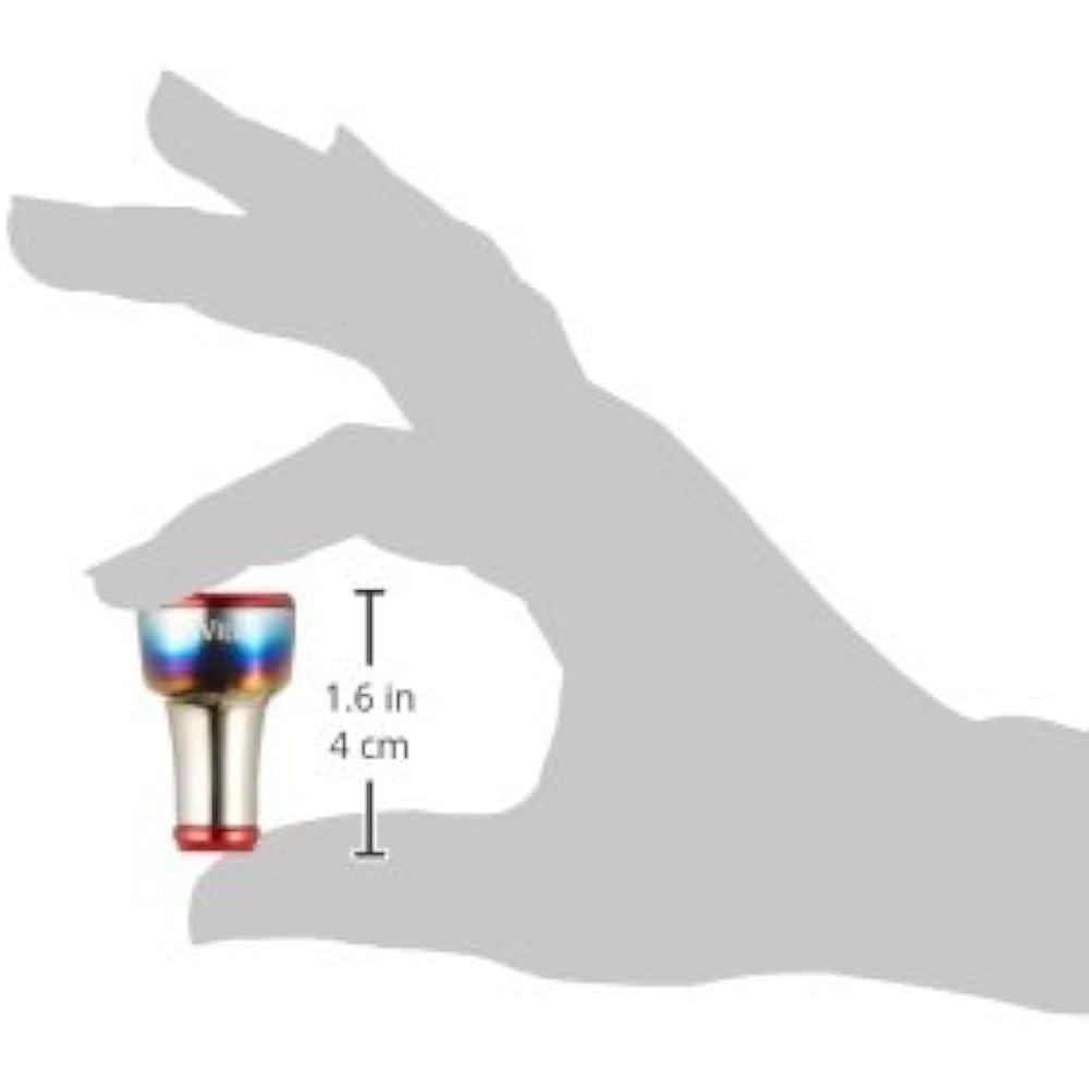 LIVRE Reel Knob (Fortissimo) 2 pieces (Fire + Red C)
