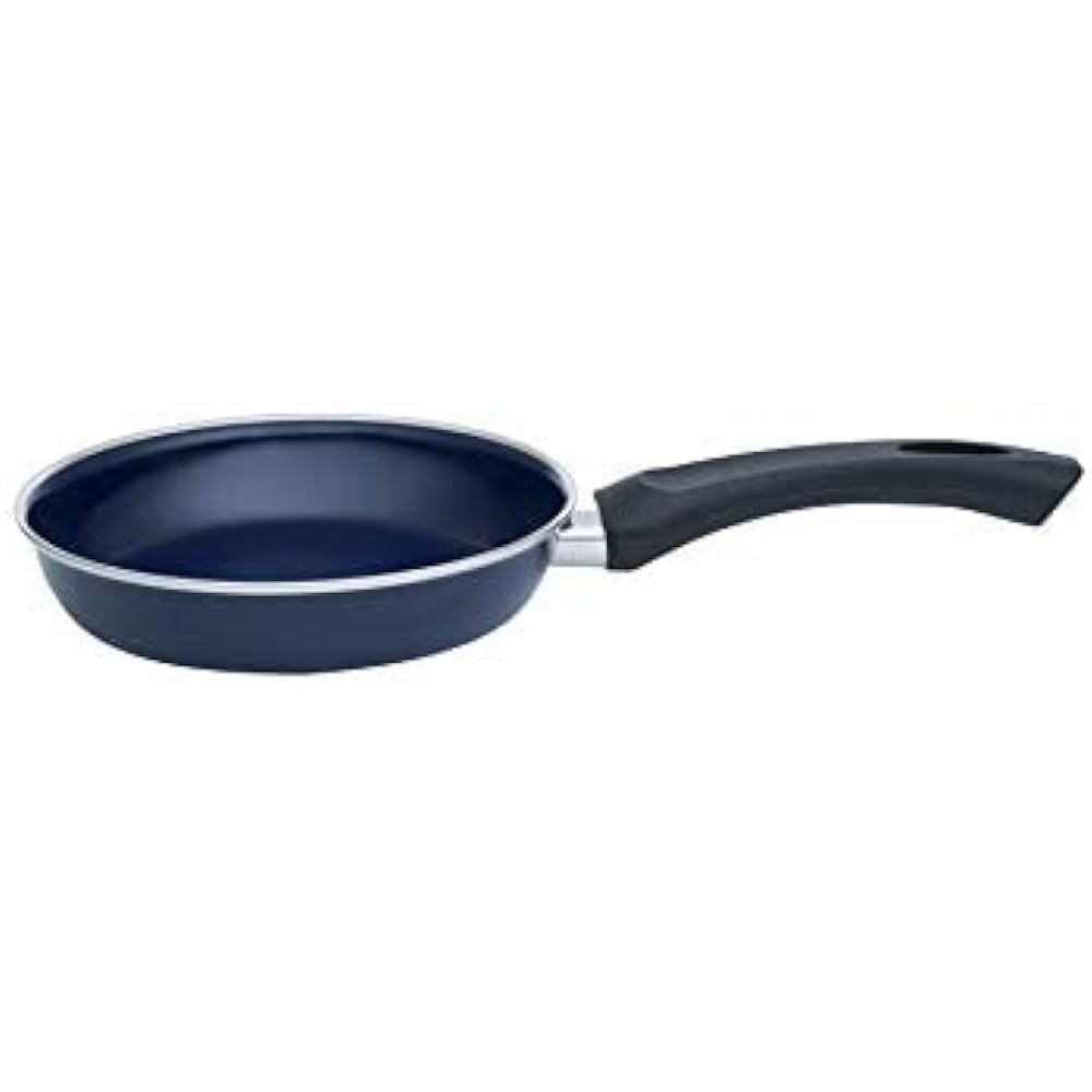 RIESS One Hand Pot Cobalt Blue 1kg Oma`s Enamel Pot 18cm 0050-012