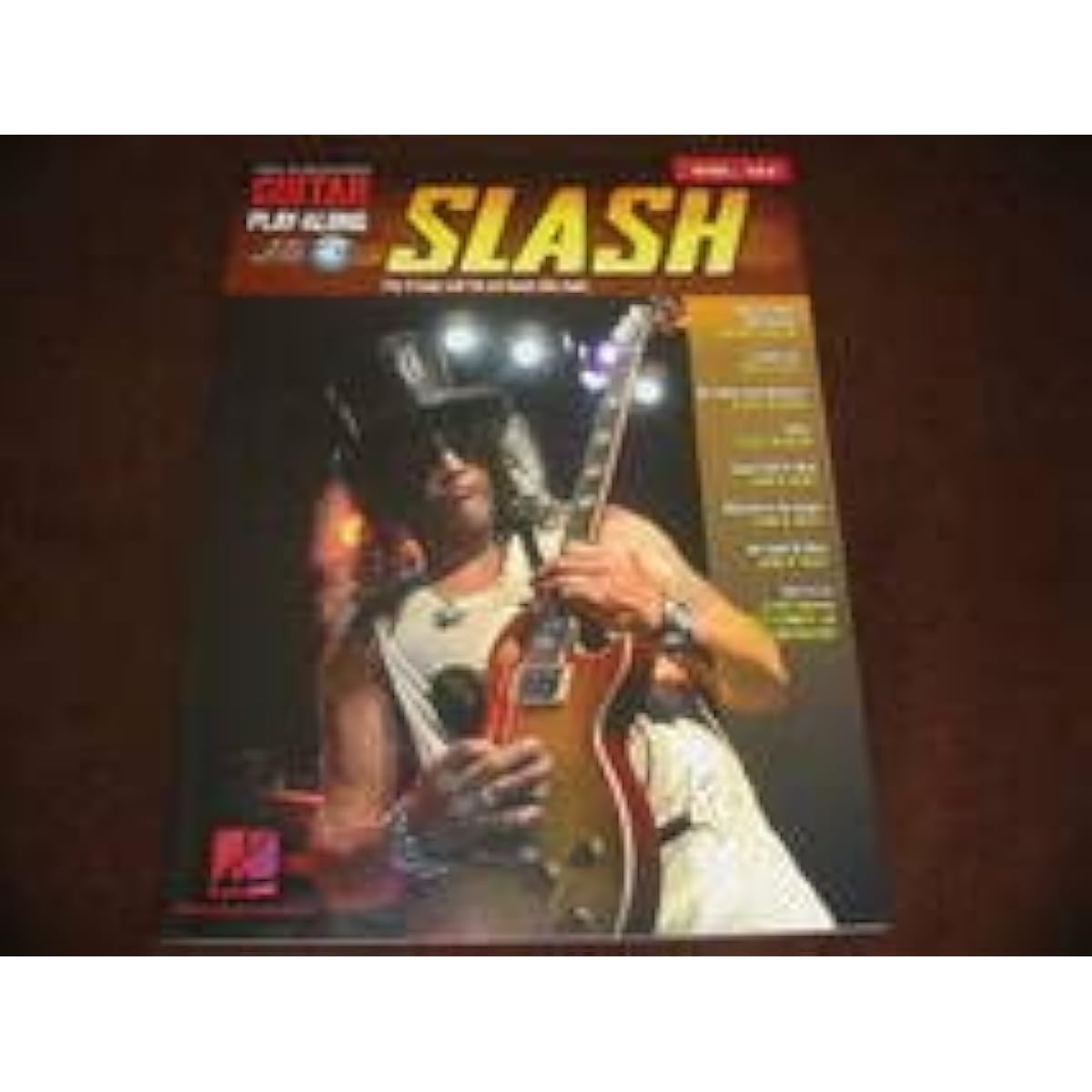 Slash guitar score (TAB, audio download included)