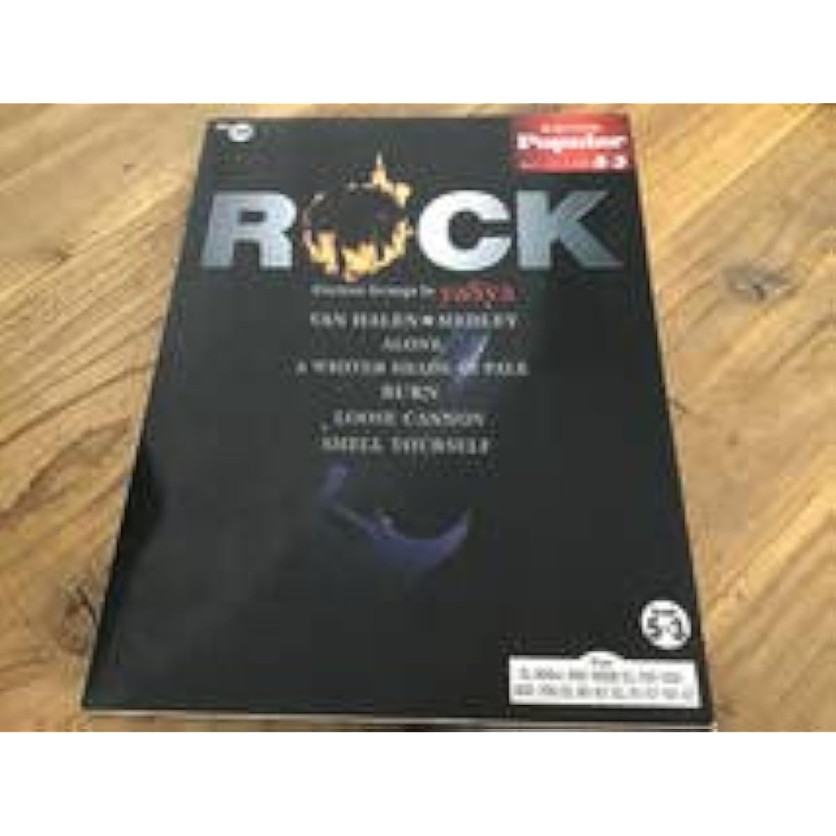 S Out of print New old stock sheet music Rock Yasuya Tomioka Van Halen, Heart, Deep Purple, Jeff Beck EL series FD with electone