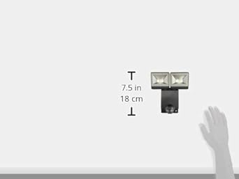 Optex LED sensor light ON/OFF type LA-23(BL) [Black] [2 light type]