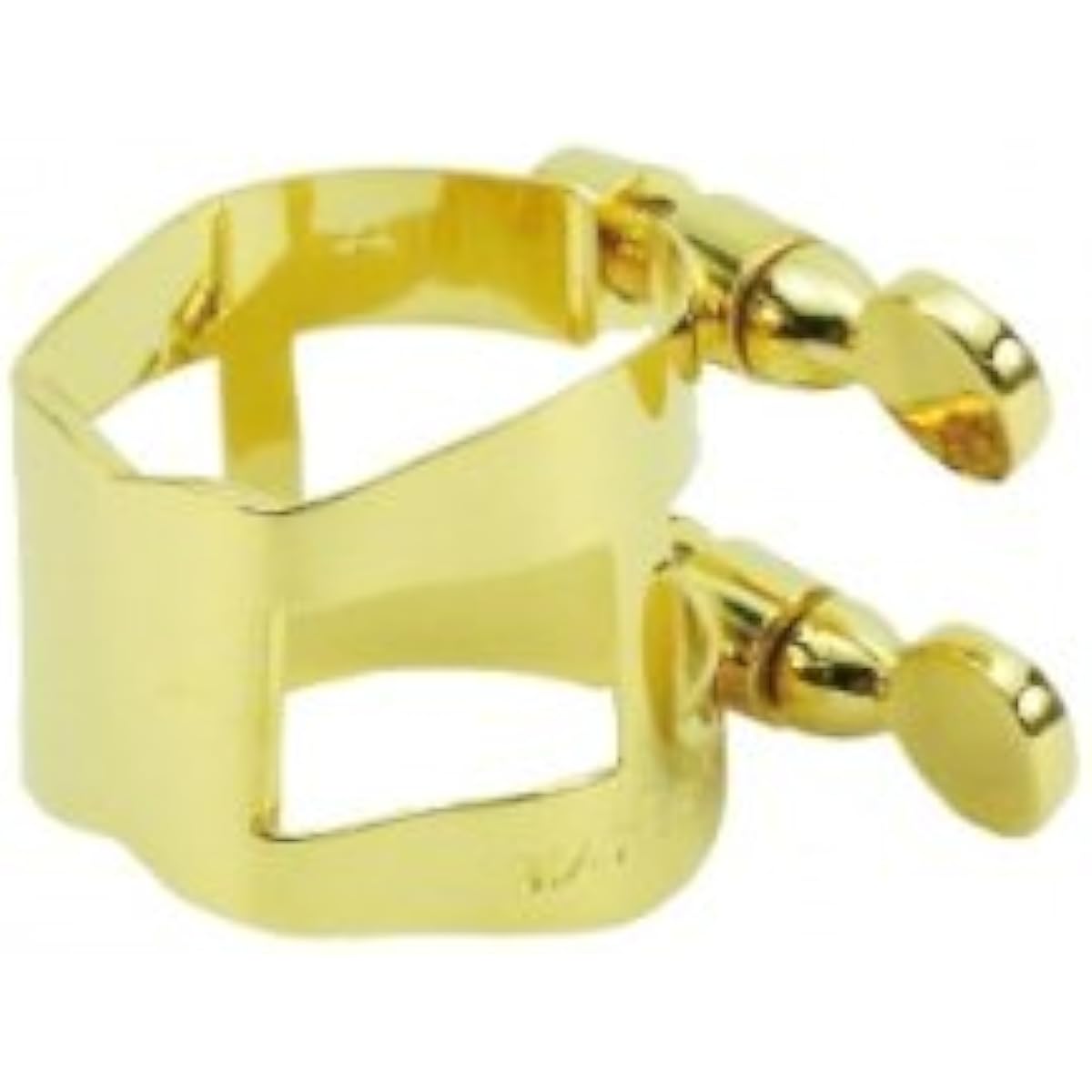 Woodstone Ligature for Selmer Soprano Saxophone, Gold Plated