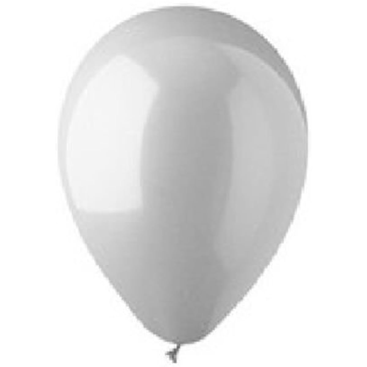 LoonBalloon 12 LIGHT Cool GREY GRAY 12 Latex Quality Wedding Shower Birthday Party Balloons by LoonBalloon