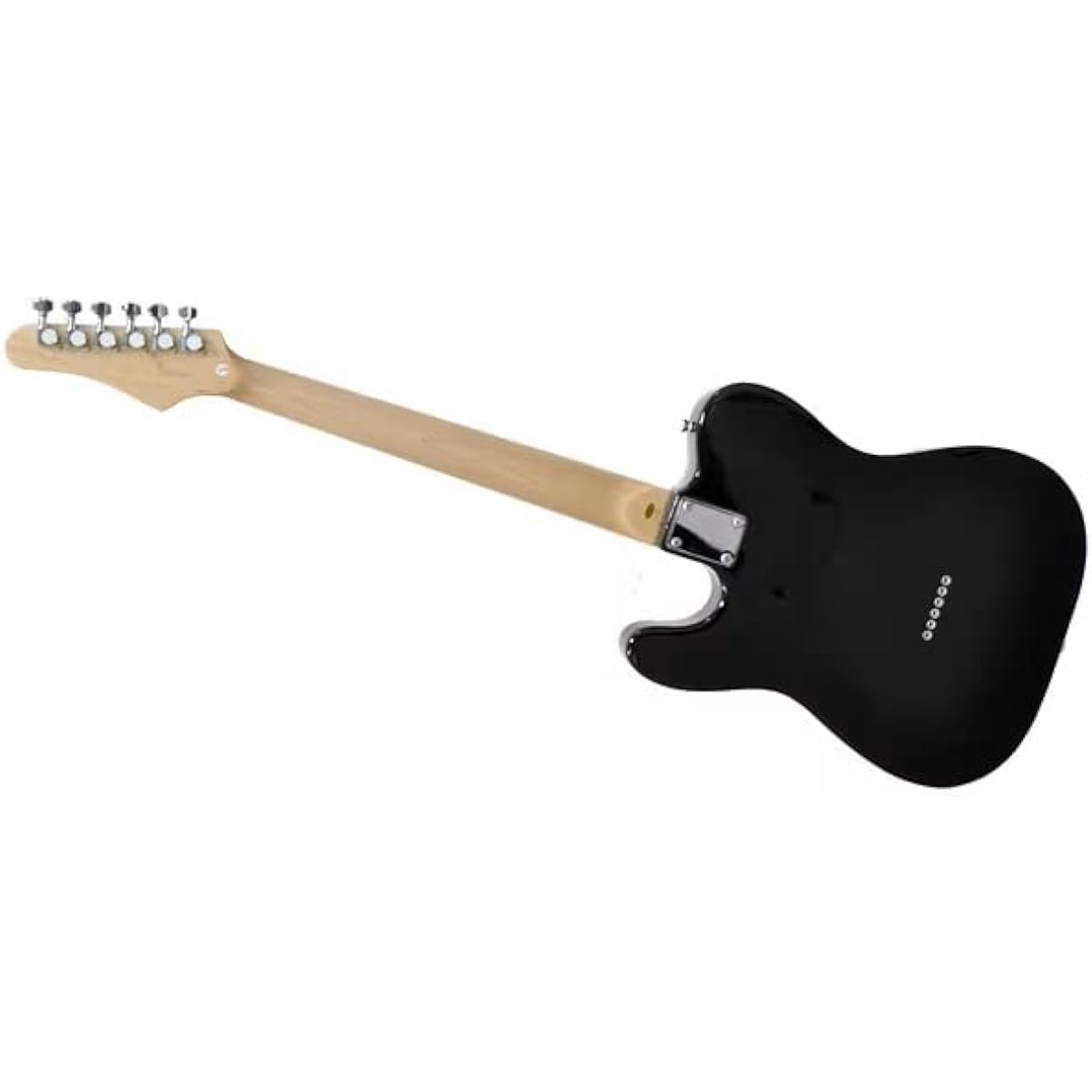 PLAYTECH Electric Guitar TL Type Maple Black