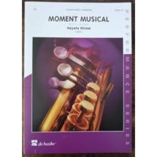 Wind orchestra score Hirose Hayato Moman Musical Listenable Score and part score set