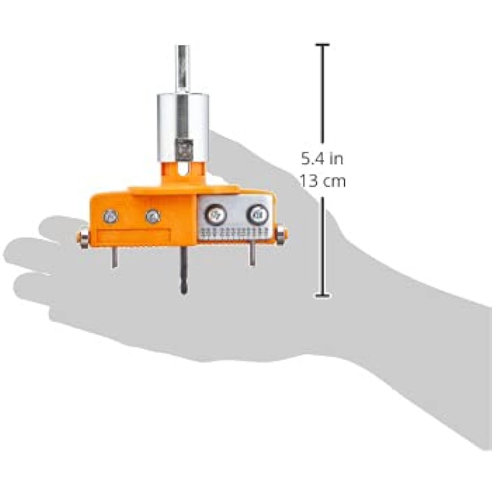 Mirai Kogyo PVC Hole Saw with Case PVH-89 for Hard PVC Board