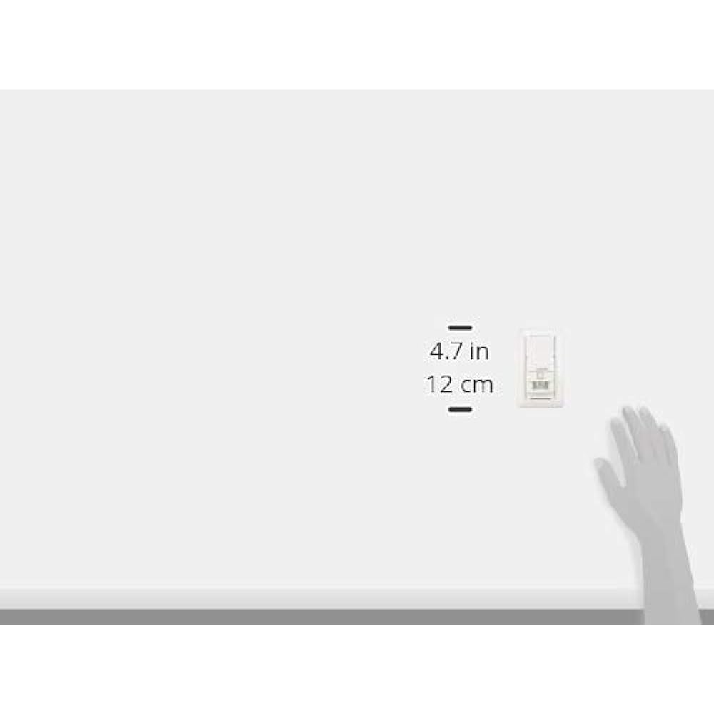 Panasonic Wall-mounted automatic switch with heat ray sensor LED only White WTKP1811WKP