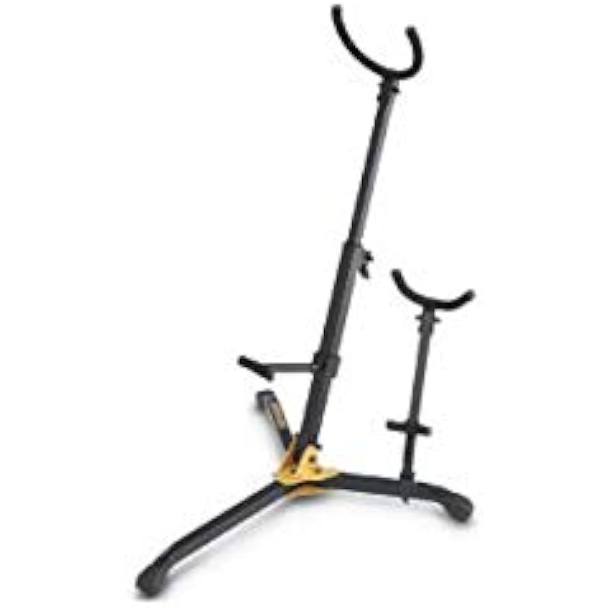 HERCULES STANDS Alto or Tenor Saxophone DS536B Baritone & Alto/Tenor Saxophone Stand