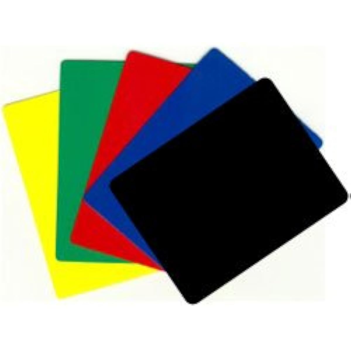 Durable Plastic Poker/Blackjack Cut Cards - Set of 6