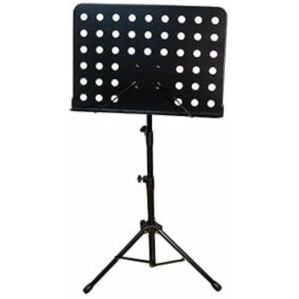 Music stand, height and angle adjustable, matte black (music stand)