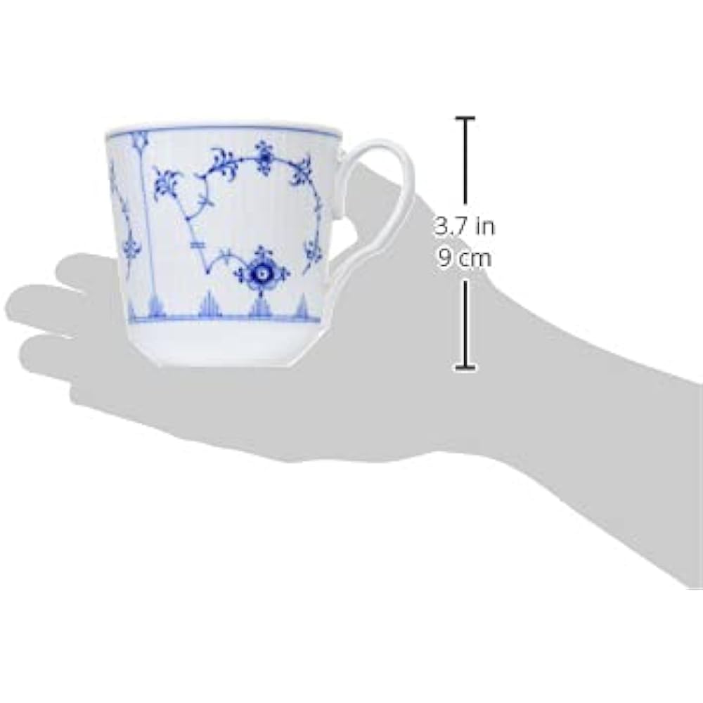 [Regular Imported Product] Royal Copenhagen Blue Fluted Plain Mug M 350ml Wedding Gift 1017178
