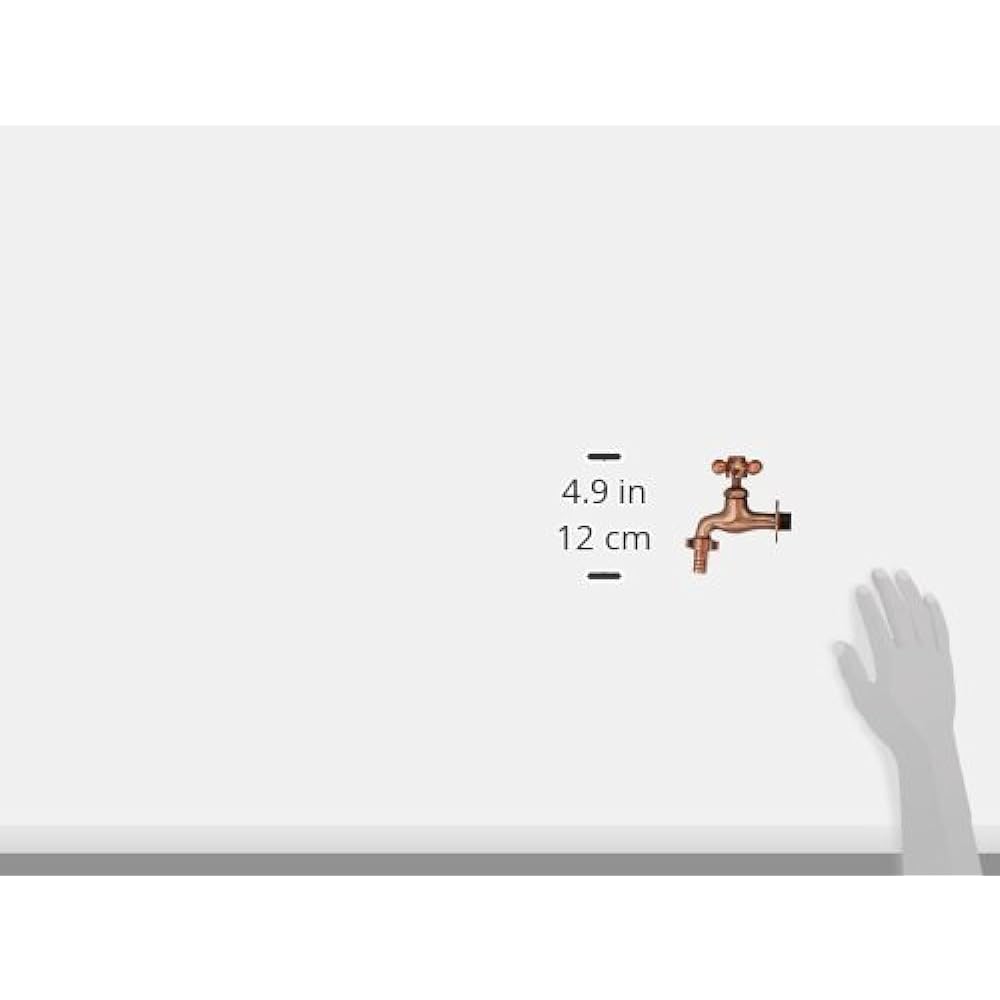 Kakudai Side faucet with color coupling bronze 7030FBP-13