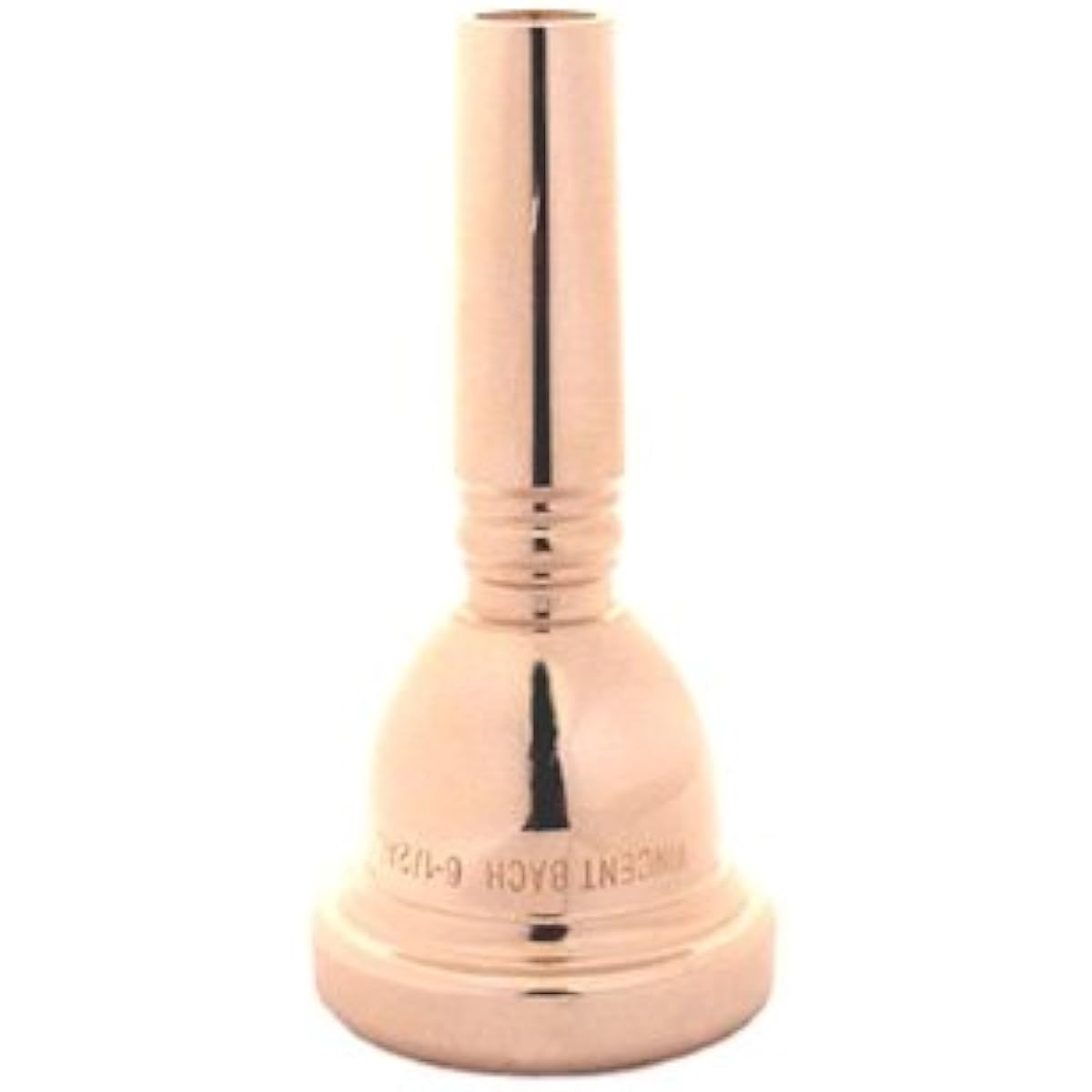 Vincent Buck Trombone Mouthpiece for Thick Pipe Pink Gold Plated Finish 6 1/2AL [Special Order Item]