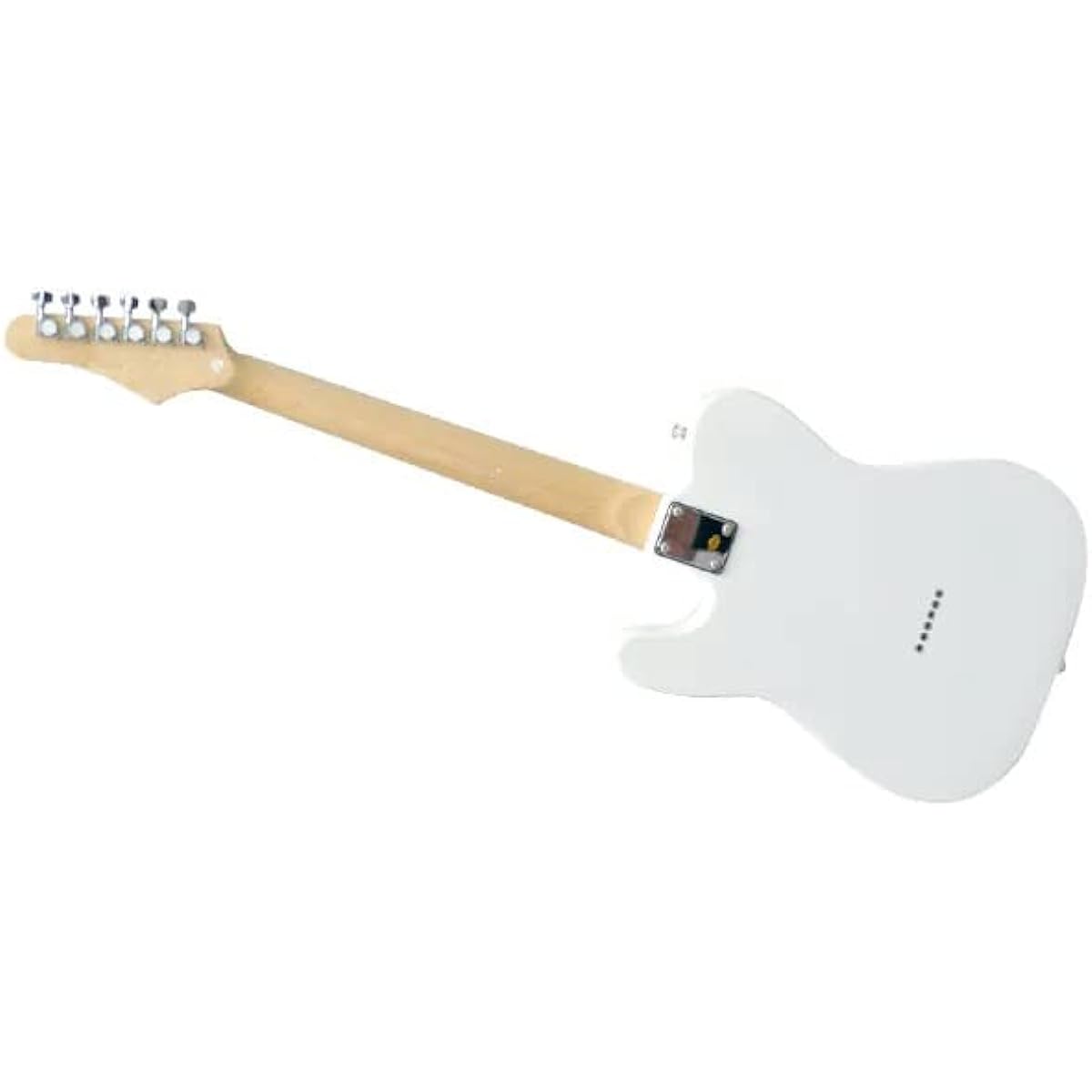 PLAYTECH Electric Guitar Telecaster Type Rosewood White