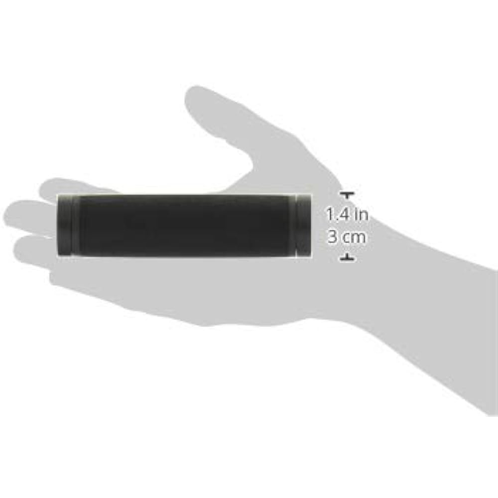 BROOKS (Brooks) Grip made of rubber and cotton crimped COMFORT GRIP CAMBIUM 130MM All black [Genuine Japanese product] Total length: 130mm
