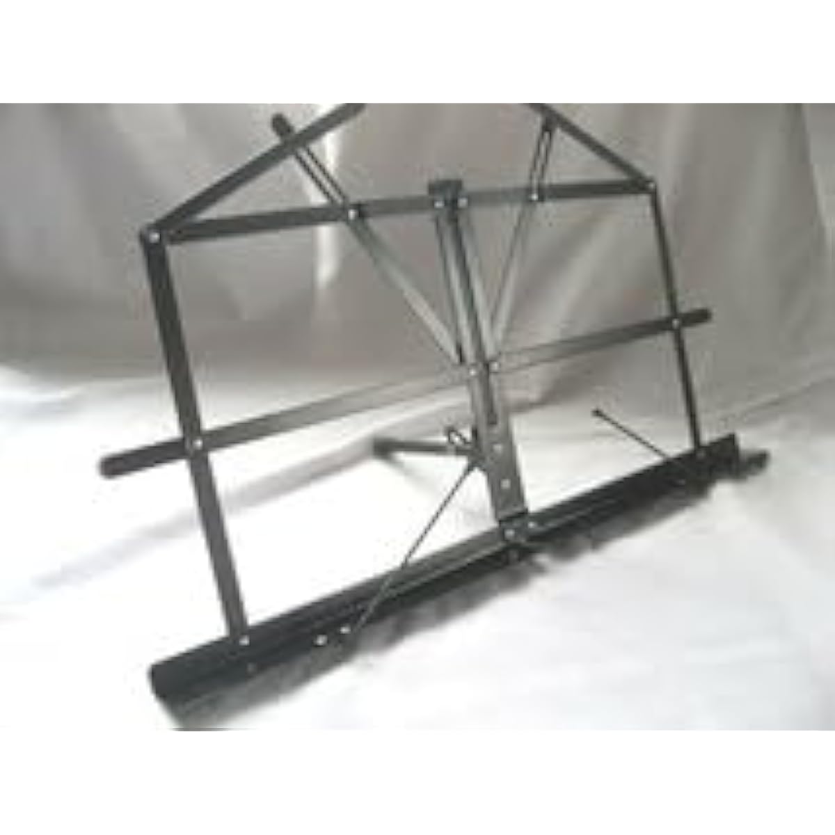 Set of 3 tabletop music stands (tabletop viewing stands) with case, angle adjustable