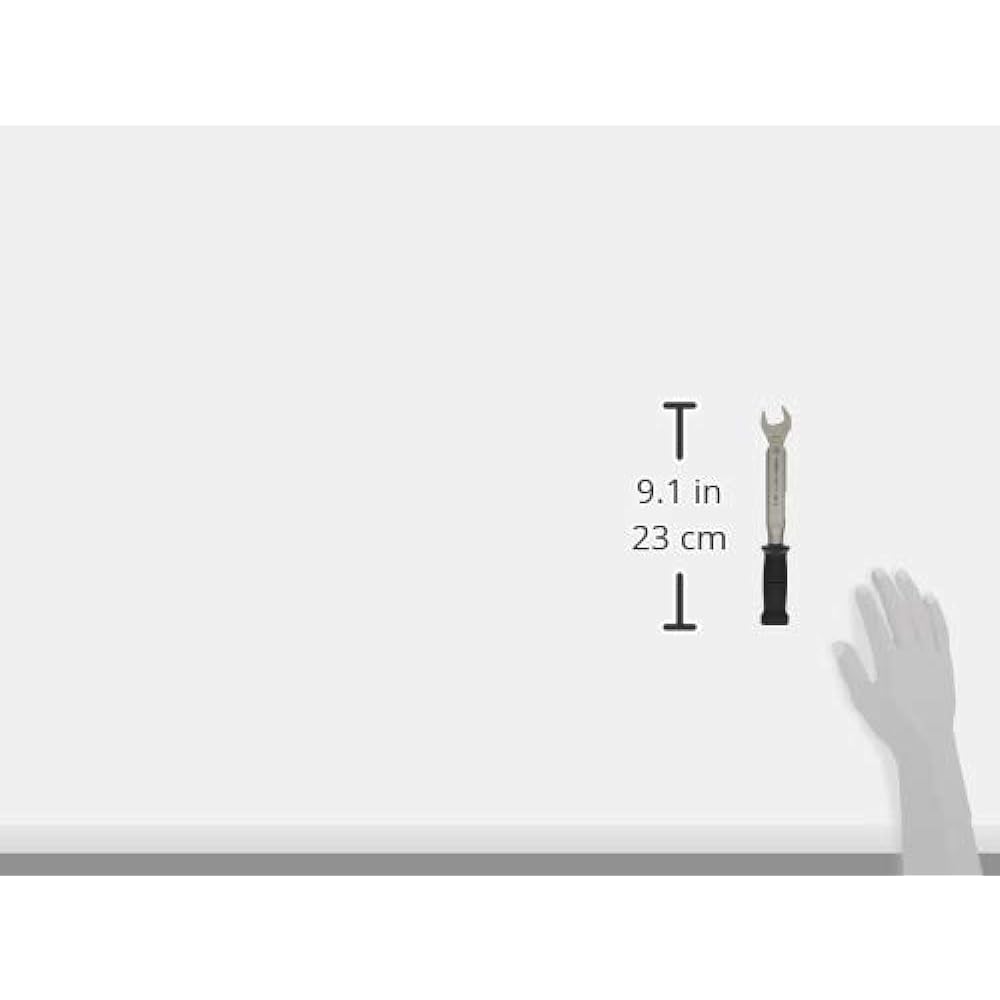 Ichinen TASCO Torque Wrench for Air Conditioner 1/4" Calibration Certificate Included TA771B