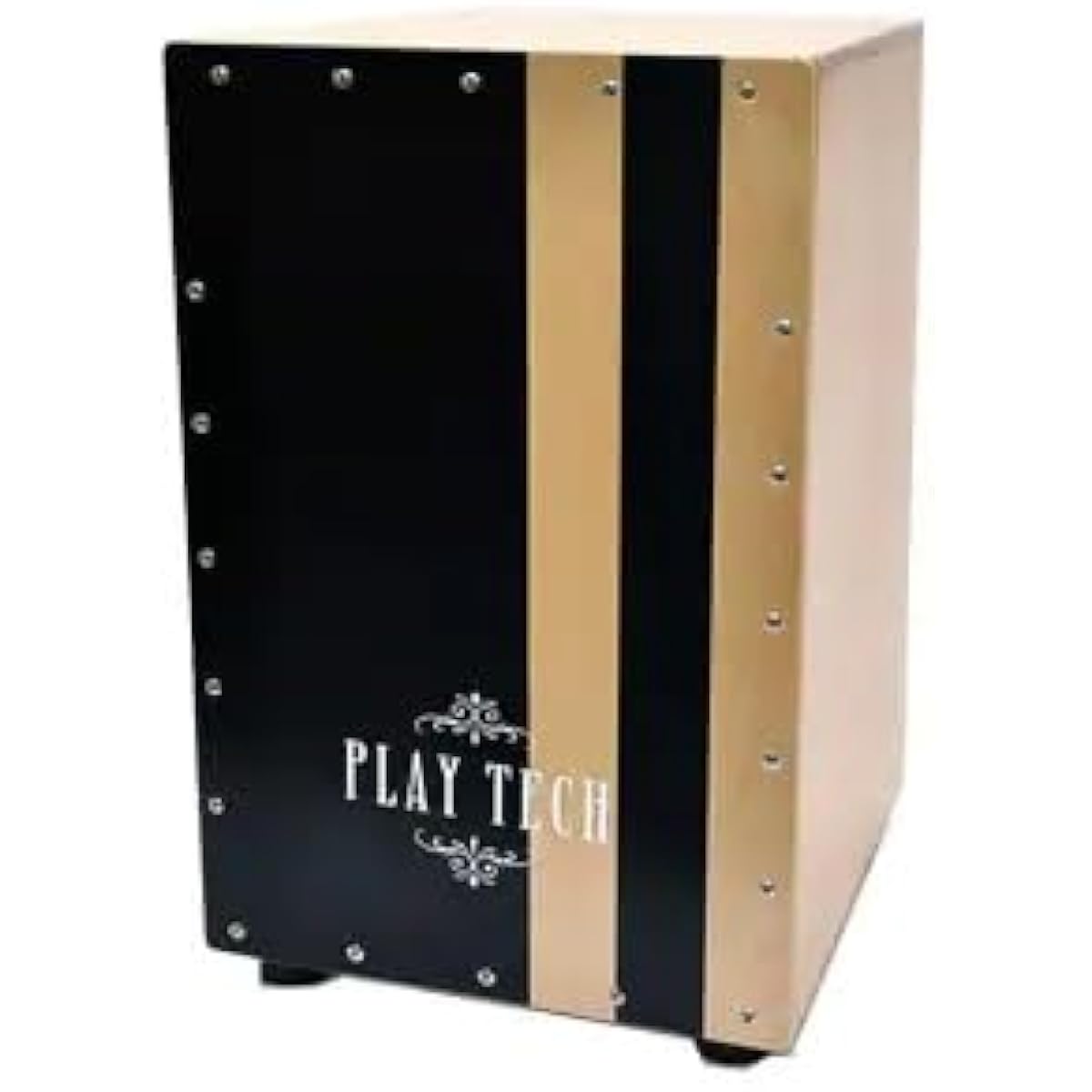 PLAYTECH Cajon with birch surface and wire-type resonating strings, 31x30x48 cm