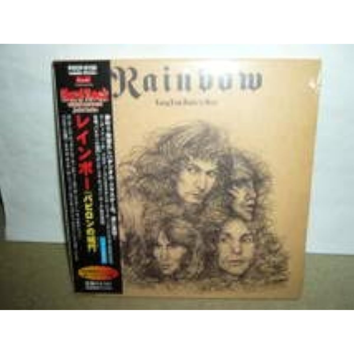 The legendary "triumvirate" era, the third Rainbow masterpiece "Long Live Rock'n'Roll" Japan exclusive remastered old paper jacket limited edition domestic edition