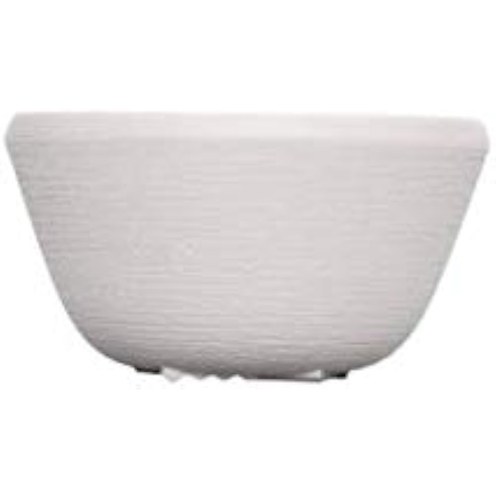 Kartell Medium Bowl Light Gray φ14/H7.5cm Trama Bowl Set SFAC-K1519-GC-4S 4 Pieces Set of 4 [Genuine Domestic Distributor]