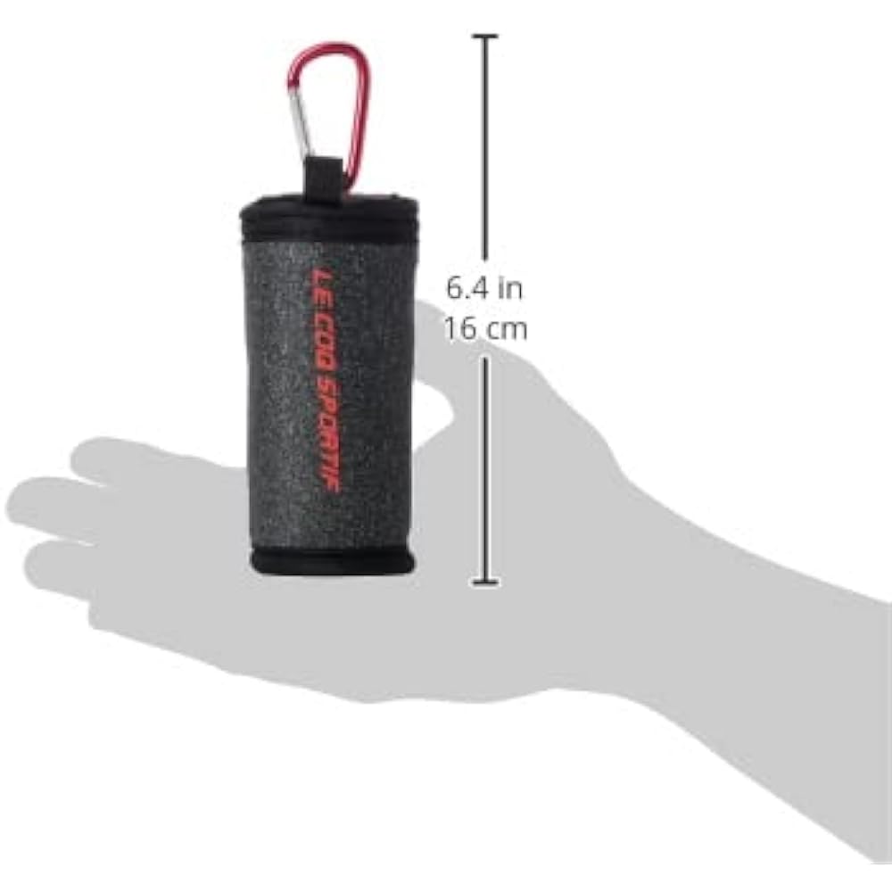 [Le Coq Sportif] [Autumn/Winter 2022 Model] Ball Holder [RIJOUME] Polyester knit material Magnetic closure Easy to put in and take out Carabiner included QQCUJX60