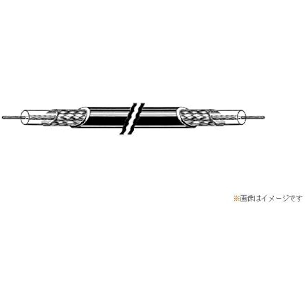 [Official Japanese Product] CANARE Coaxial Cable LS-3CFB 100m BLACK