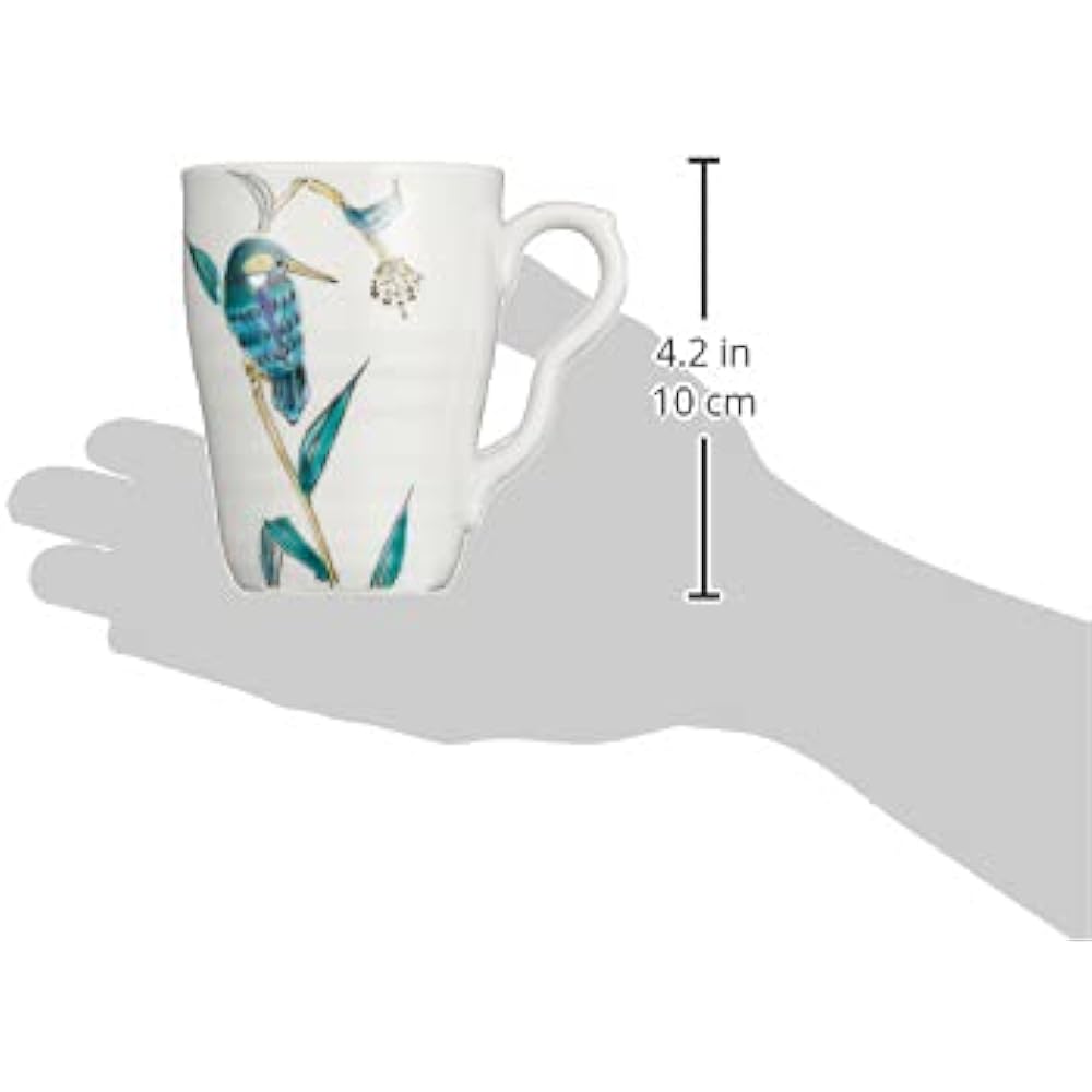 Kutani Ware Mug Cup Approx. 8 x 10 cm Pair Kawasemi Made in Japan 32K23S3