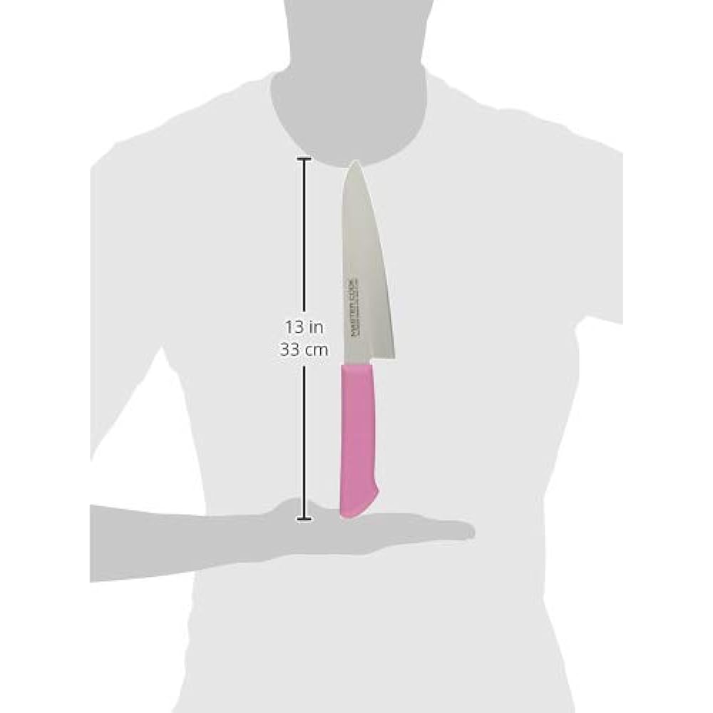 Kataoka Seisakusho Mastercock Antibacterial Color Knife Western Blade Pink MCDK-180 Blade: Molybdenum Vanadium Steel Japan AMSE518PI