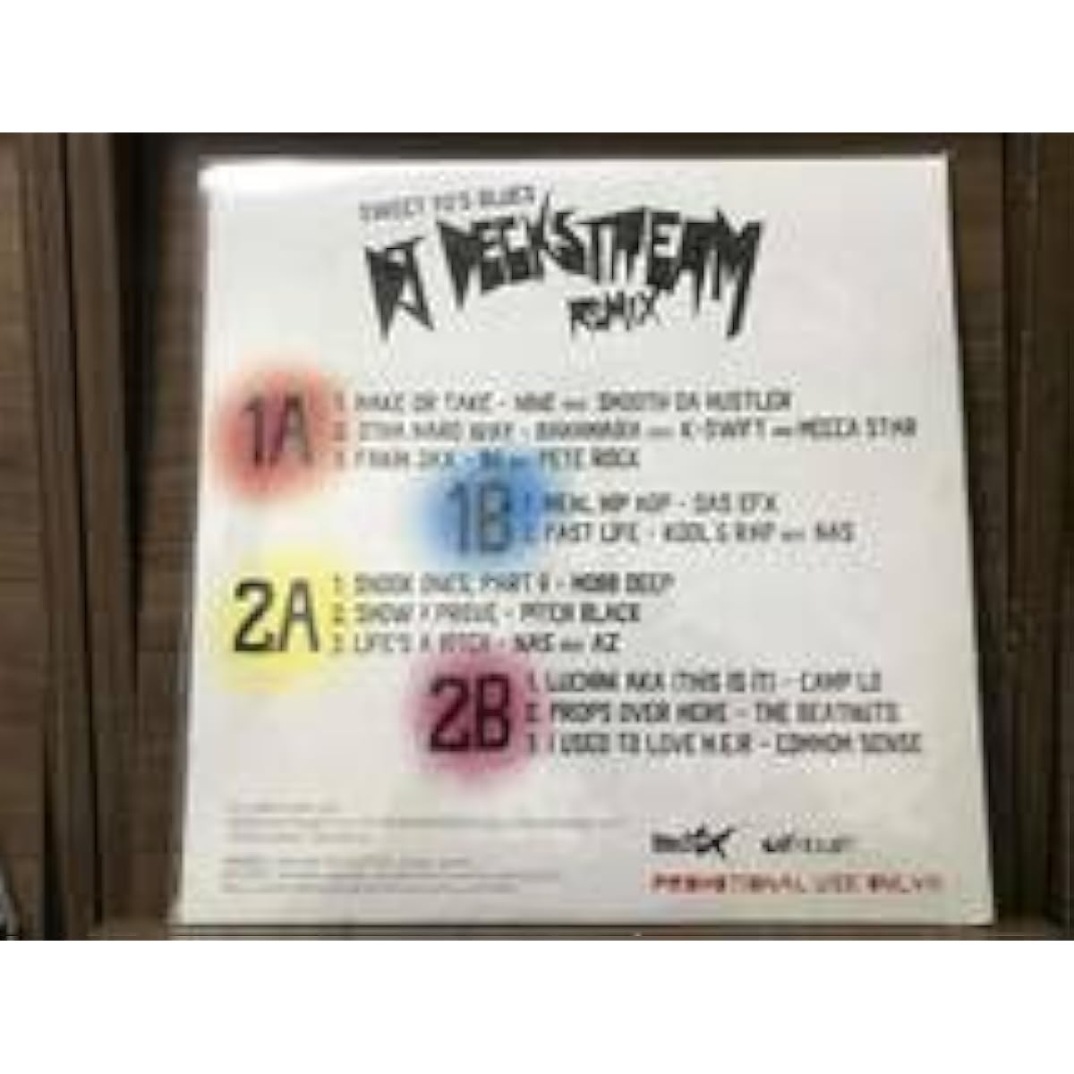 Sealed DJ DECKSTREAM/SWEET 90'S BLUES REMIX 2LP