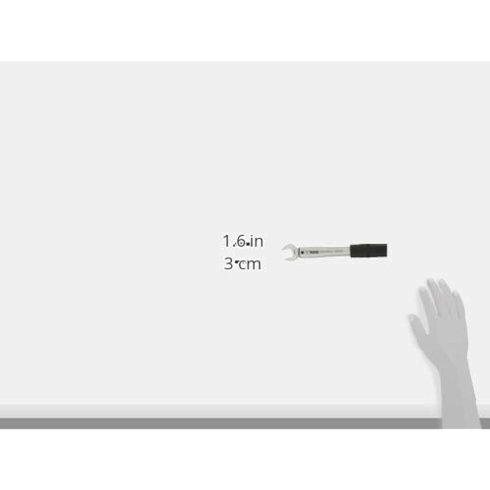 Ichinen TASCO High Precision Torque Wrench 1/4" Calibration Certificate Included for Air Conditioner TA771ST-2