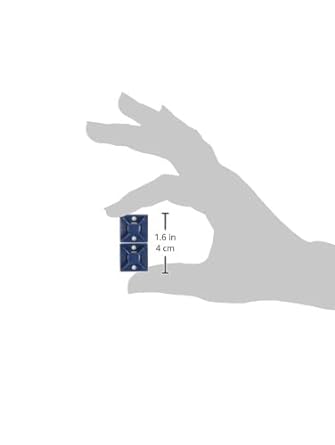 Hellaman Tighton Inshulock metal content tie fixing device (screw type) MCMB3A-BLU_100 pieces