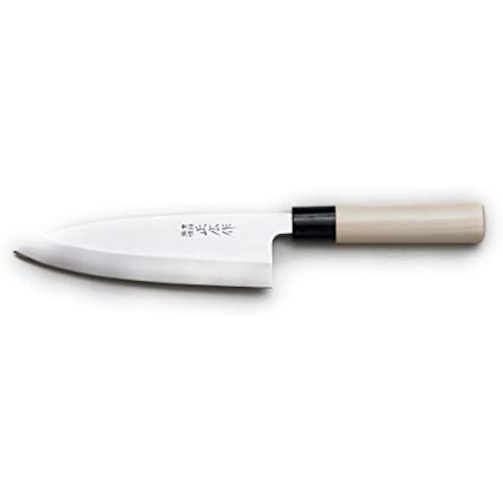 Masahiro Stainless Steel Left-handed Deba Knife 12cm MS-8
