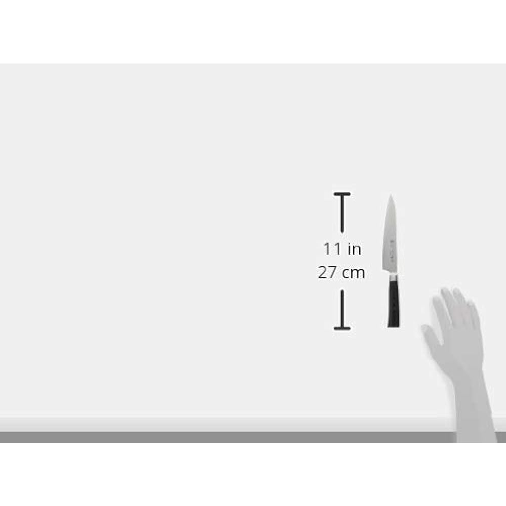 Kataoka Manufacturing Petty Knife Black 150mm TAMAHAGANE Kyoju SNK-1107