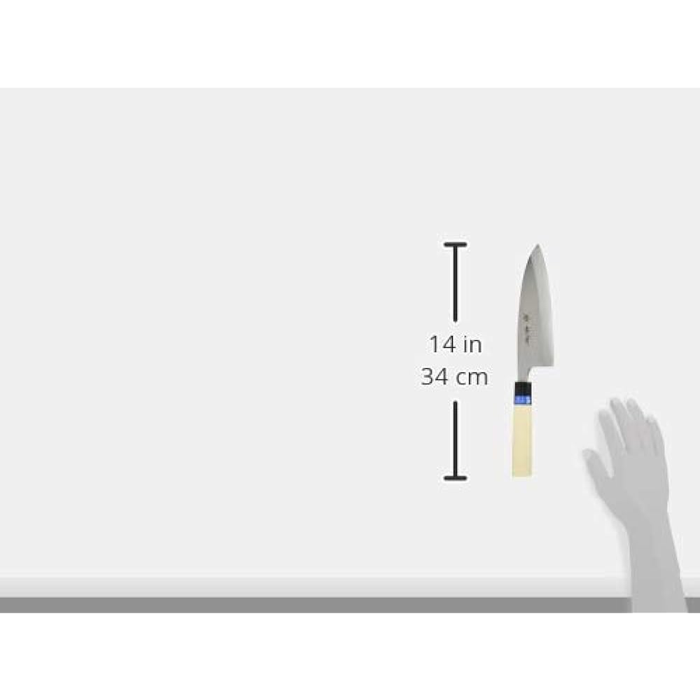 Aoki Knife Seisakusho Aoki Knives Takayuki Sakai Inox Japanese Knife Aideblade 16.5cm Japan ATK364