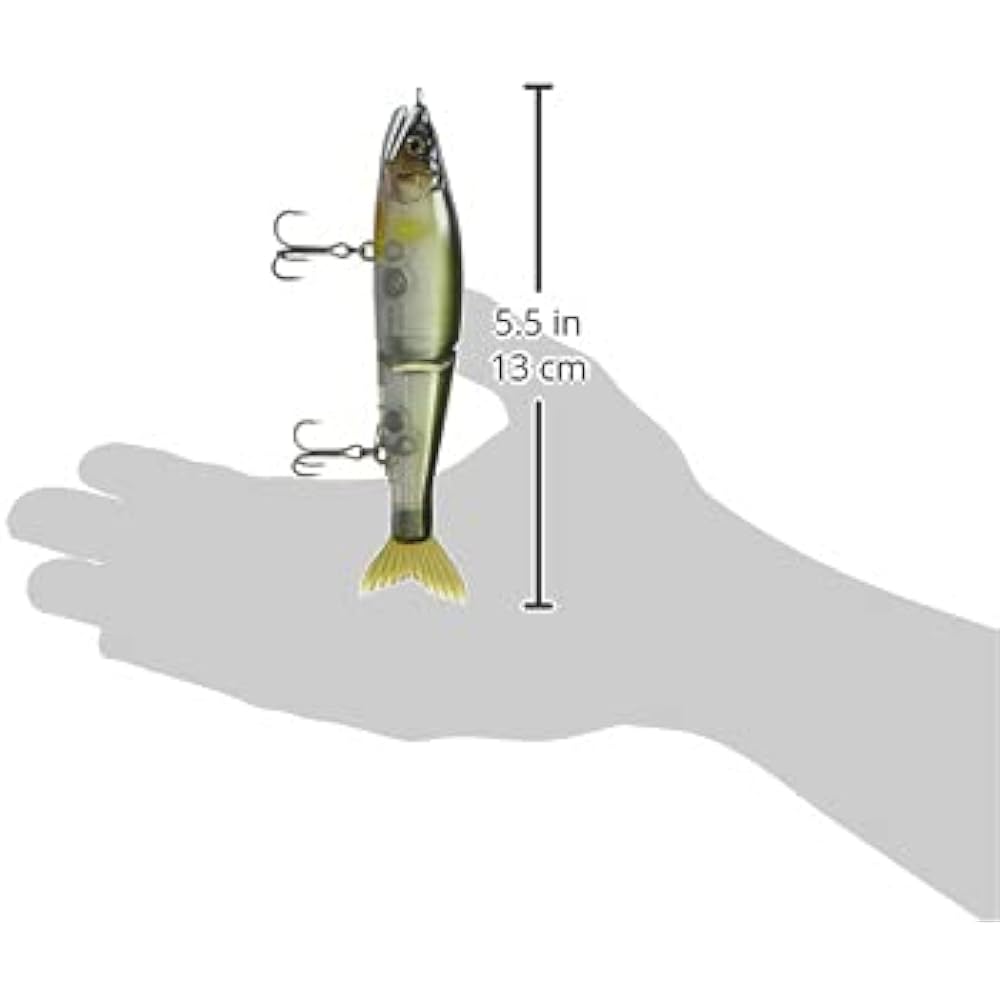 GAN CRAFT Lure Ayuya Jointed Claw 128 F