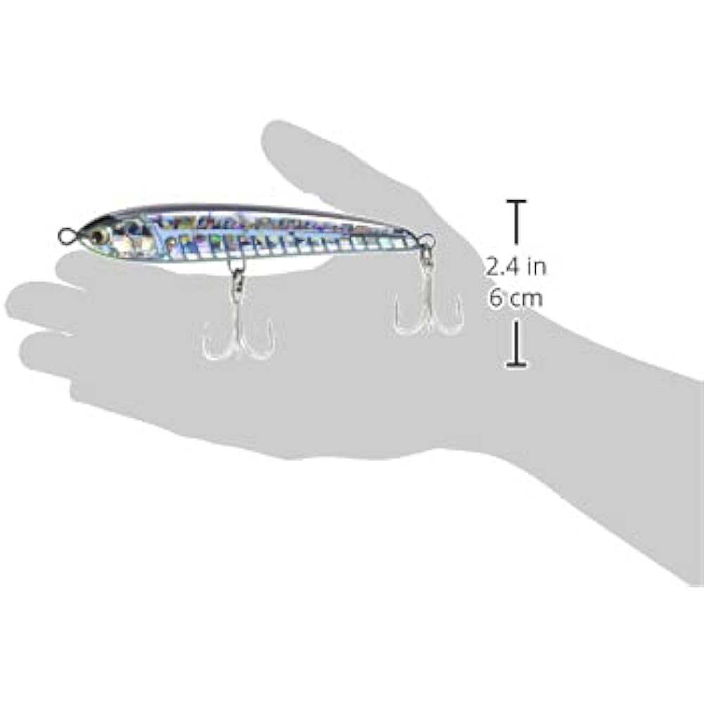 Maria Pencil Bait Rapido F130 130mm 30g Keimura Slit Glow B24D Lure