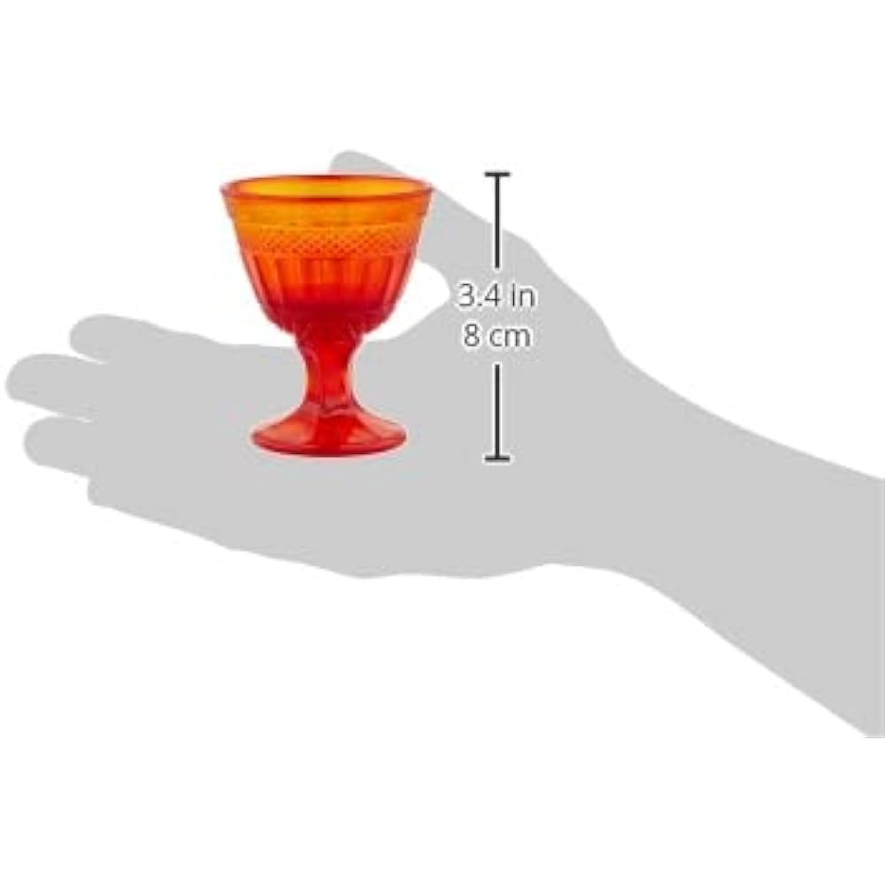 ADERIA Shonai Craft Sake Cup Red 55ml Red High Cup Holds 3 People Made in Japan F-70393