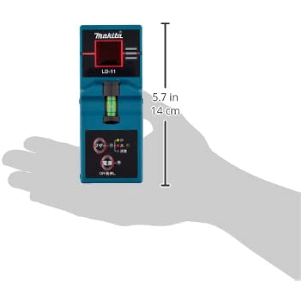 Makita receiver set (receiver + vise (for mounting reference rod)) red only type TK00LD1011