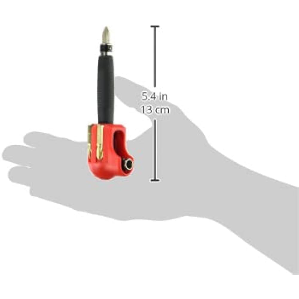 ANEX L-type screwdriver set for assembly furniture, set of 7 bits No.6070 [Bulk purchase] 6 sets
