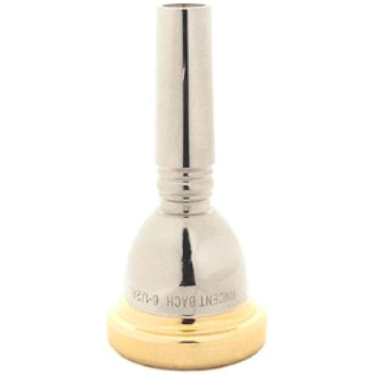 Vincent Buck Trombone Mouthpiece for Thick Pipe Rim & Cup Gold Plated Finish 6 1/2AL [Special Order Item]
