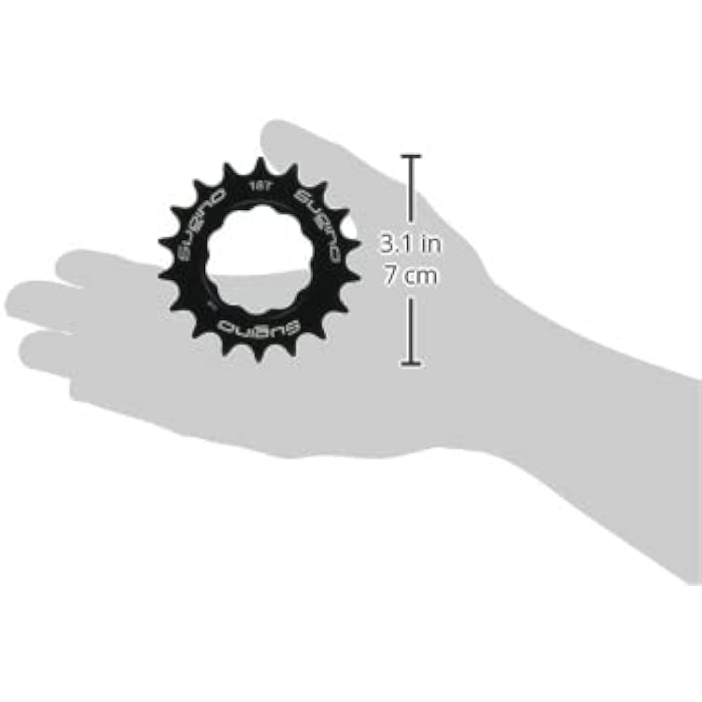 SUGINO Sprocket FIXIE COG 18T Black