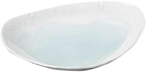 5 pieces of セット 変-shaped dishes, large blue and white triangular dishes [280 x 230 x 30mm] Japanese tableware, hotels, restaurants, restaurants, business use