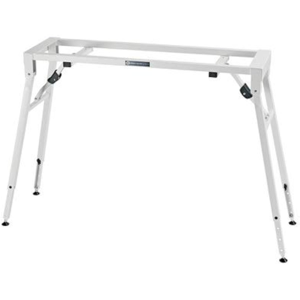K&M 18953 White Keyboard Stand, Width: 90cm