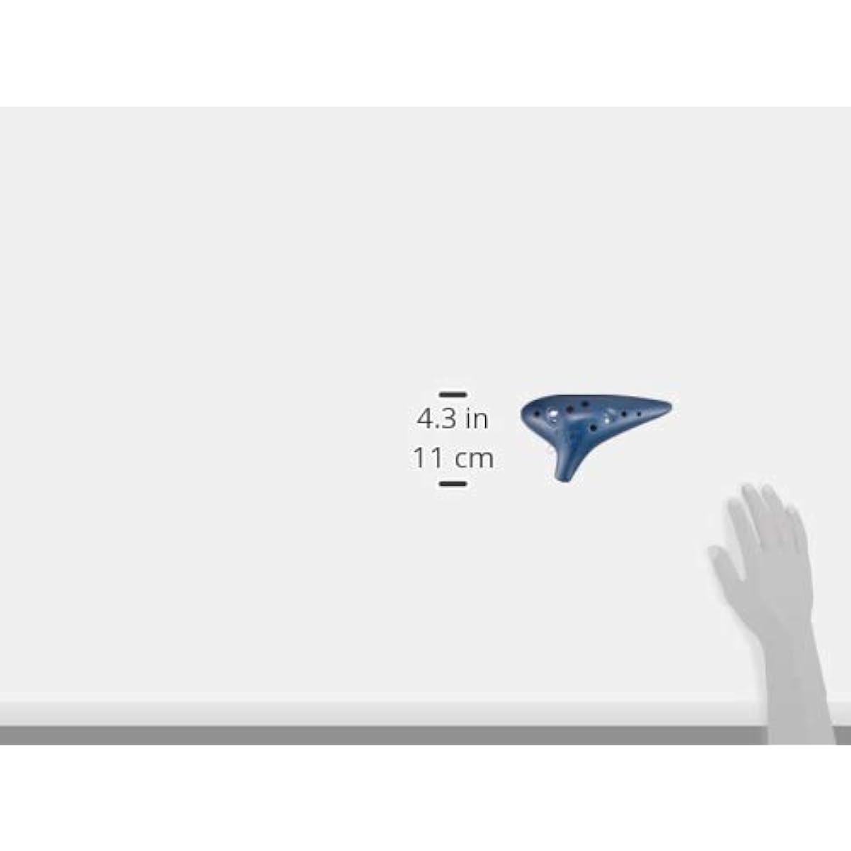 POPOLO Ocarina S-AG (Alto G) Dark Blue