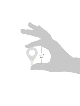 Daido Terminal Manufacturing DST Bare crimp terminal Round terminal (R type) R8-16 1 box of 100 pieces